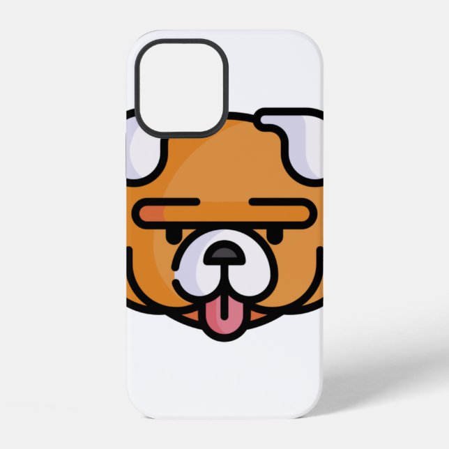 Coque iPhone Bouledogue (Verso)