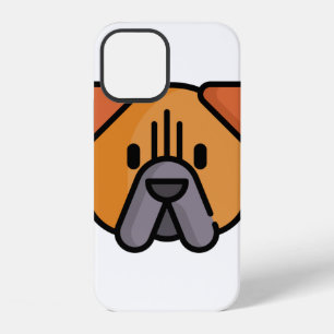 Coque iPhone 12 Bouledogue