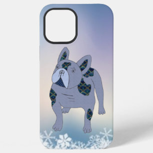 Coque iPhone 12 Pro Max Bouledogue français Cartoon French Bulldog
