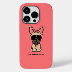 Coque Pour iPhone 14 Plus Bouledogue français femelle fauve