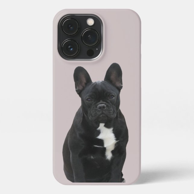 Coque iPhone Bouledogue français Mignon French Bulldog (Verso)