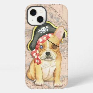 Etui iPhone 13 Bouledogue Français Pirate