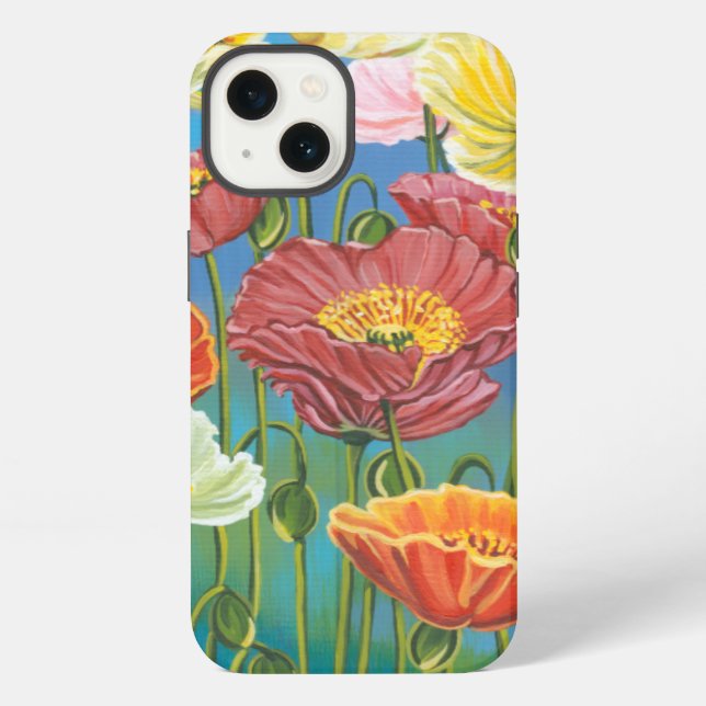 Coque iPhone Bouquet à la frontière I (Verso)