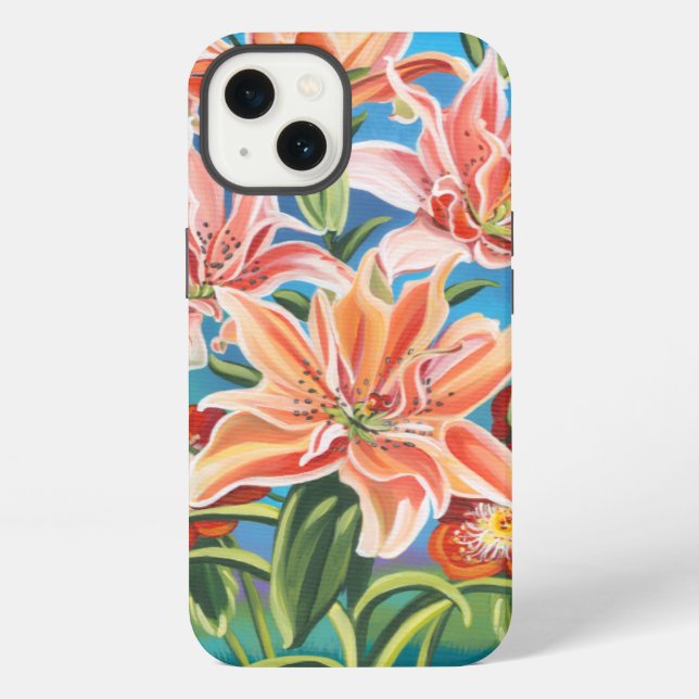 Coque iPhone Bouquet à la frontière II (Verso)