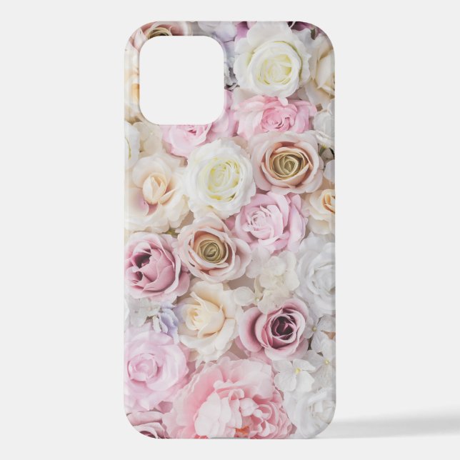 Coque iPhone Bouquet de fleurs (Verso)