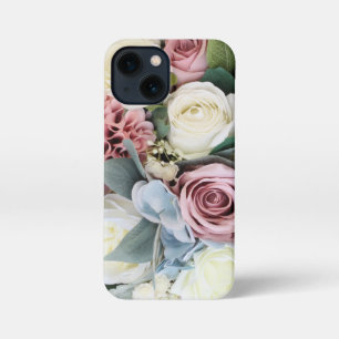 Etui iPhone 13 Mini Bouquet de fleurs Pastel