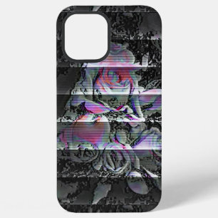 Coque iPhone 12 Pro Max Bouquet Techno