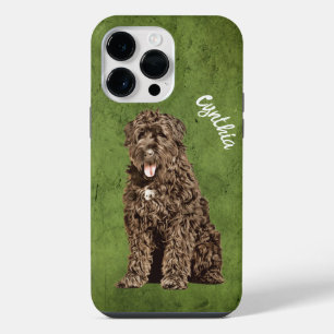 Coque Pour Pour iPhone 14 Pro Max Bouvier des Flandres Grunge