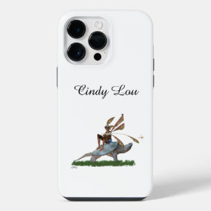 Coque Pour Pour iPhone 14 Pro Max Boy Fairy Riding On Turtle iPhone / iPad case