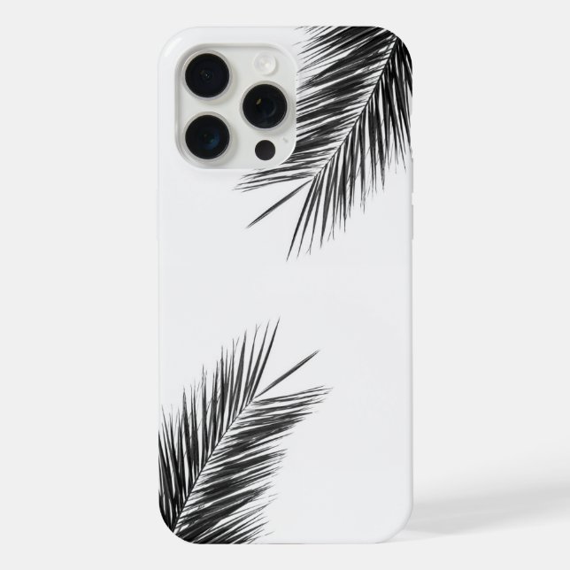 Coque iPhone Branche de palmier (Verso)