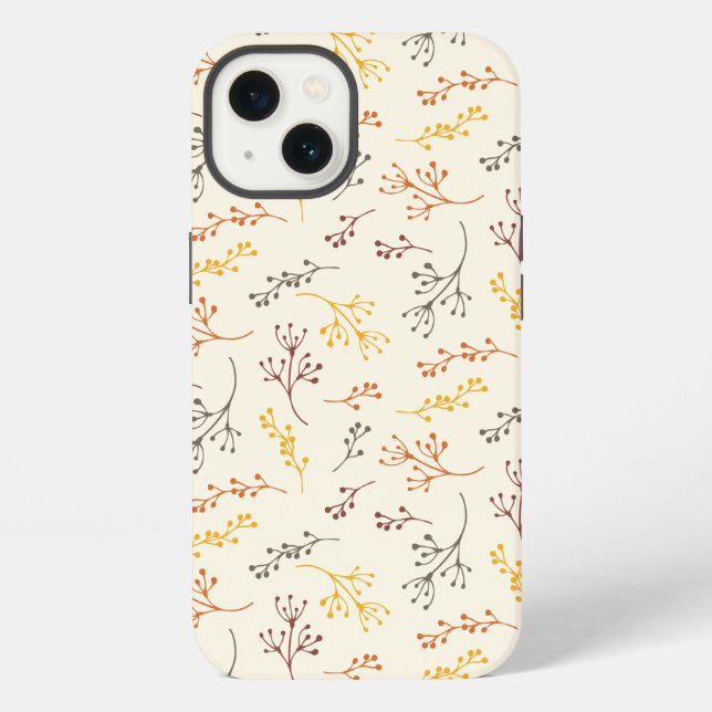 Coque iPhone Branches d'automne (Verso)