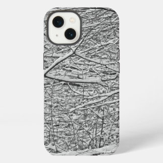 Etui iPhone 13 Branches enneigées