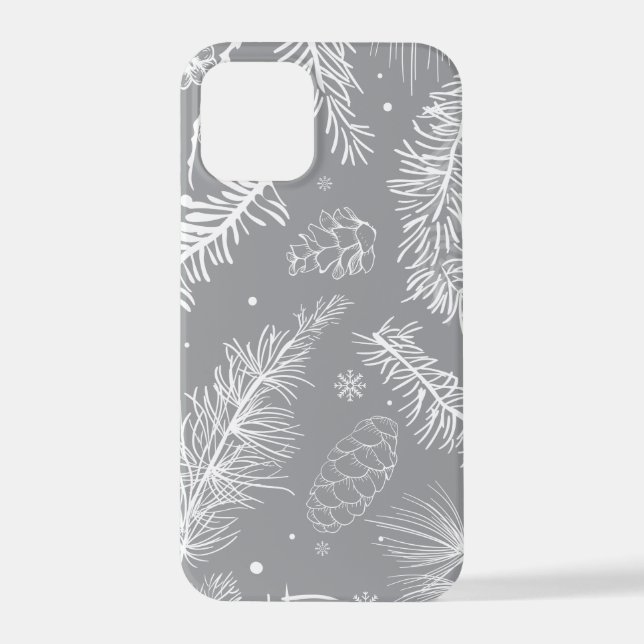 Coque iPhone Branches et pin 4 (Verso)