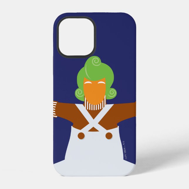 Coque iPhone Bras Ouverts d'Oompa Loompa (Verso)