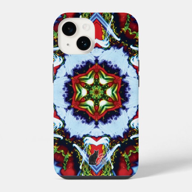 Coque iPhone Brindle Kaleidoscope (Verso)