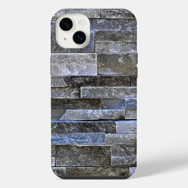 Coque iPhone Briques - Drôle Amusant Unique (Verso)