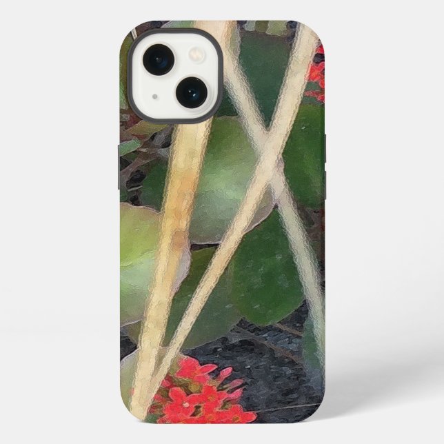 Coque iPhone Brise de jardin (Verso)