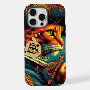 Coque iPhone 15 Pro Max Broche WWJD