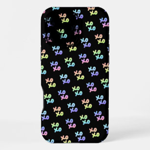 Coque iPhone 16 Pro Max Bubblegum Colorful Glass Heart Balloon Valentine