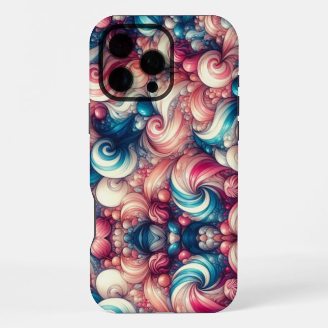 Coque iPhone Bubblegum saveur barbe à papa (Verso)
