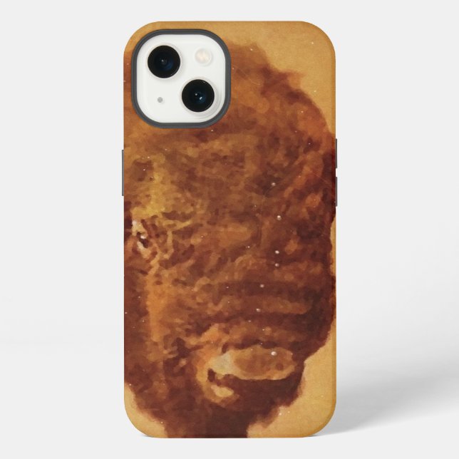 Coque iPhone Buffle Vintage (Verso)