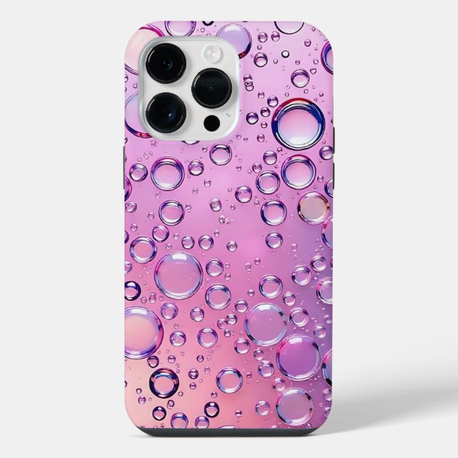Coque iPhone bulles (Verso)