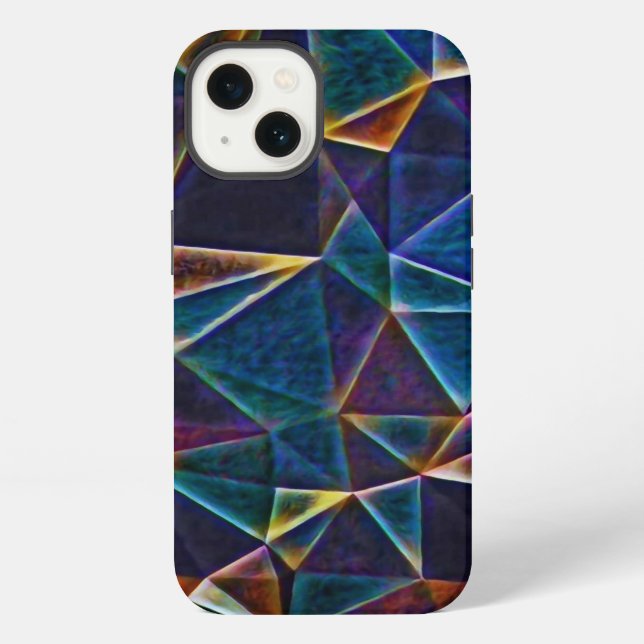 Coque iPhone Bulles Brisées  (Verso)