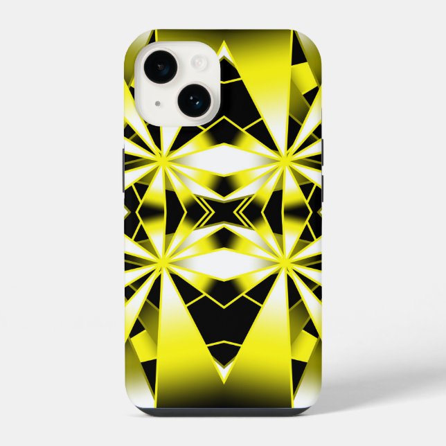 Coque iPhone Bumblebee Color Gradient Perspective Dessin (Verso)