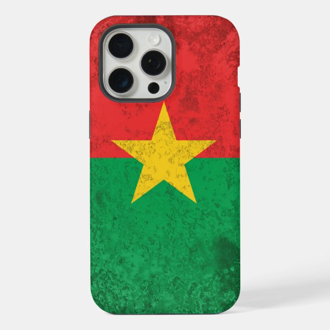 Coque iPhone Burkina Faso (Verso)