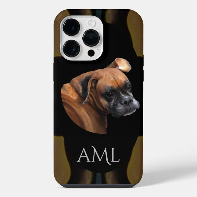 Coque iPhone Burma Le Chien Boxer (Verso)