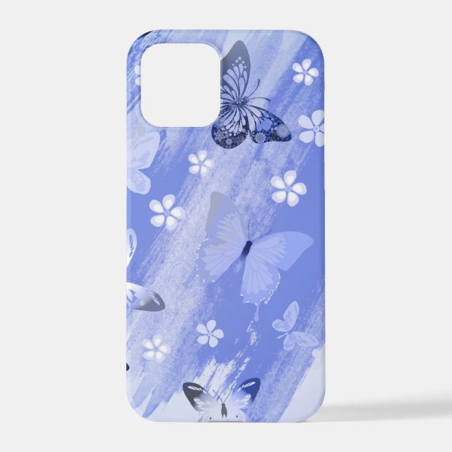 Coque iPhone Butterfly Pattern 13 (Verso)