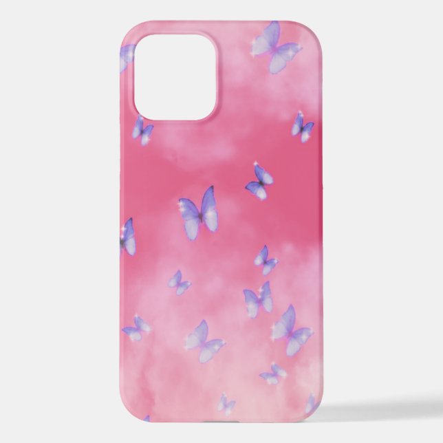 Coque iPhone butterfly phone case (Verso)