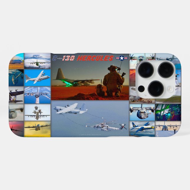 COQUE iPhone C-130 HERCULES (Verso Horizontal)