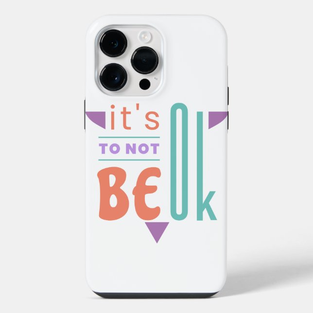 Coque iPhone Ça ne va pas. (Verso)