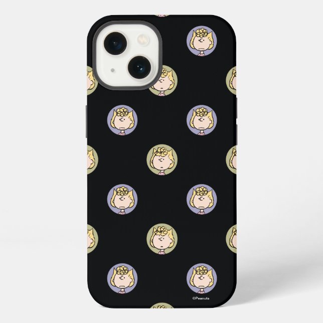 Coque iPhone cacahuètes | Visages de Sally (Verso)