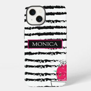 Etui iPhone 13 Cactus Rose Monogramme