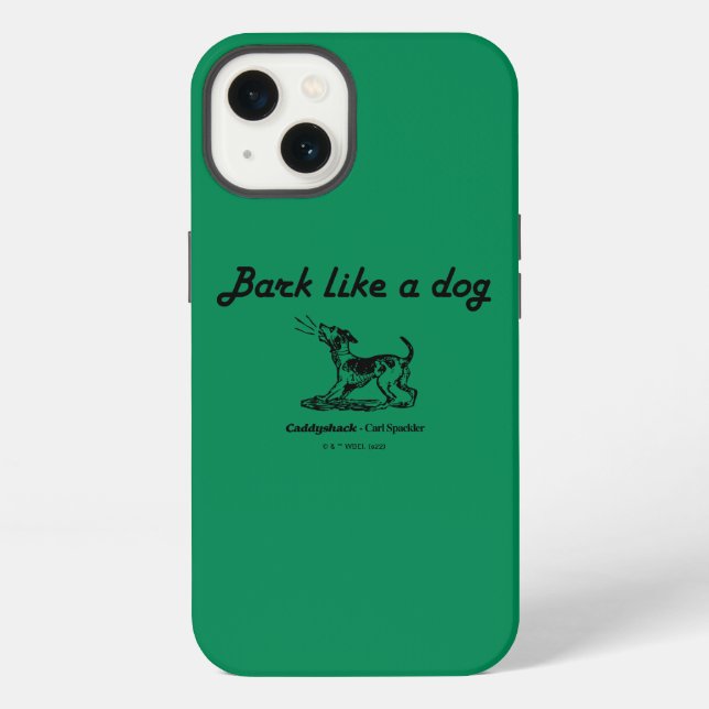 Coque iPhone Caddyshack | Aboyer comme un chien ! (Verso)