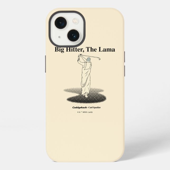Coque iPhone Caddyshack | Big Hitter, The Lama (Verso)