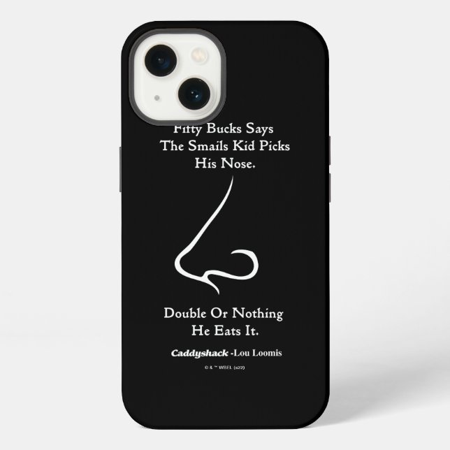 Coque iPhone Caddyshack | Cinquante Dollars que (Verso)