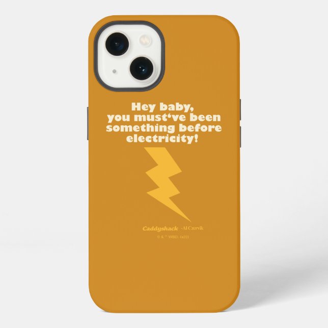 Coque iPhone Caddyshack | Hé Bébé Tu Devais être Quelque Chose (Verso)