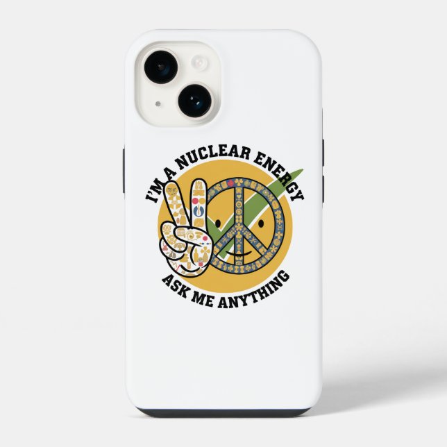 Coque iPhone Cadeau d'art vectoriel de conception rétro de l'én (Verso)