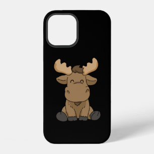 Coque iPhone 12 Cadeau de bébé orignal femmes cadeau d'orignal hom