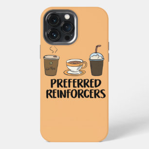 Etui iPhone 13 Pro Max Cadeau de café pour analyste du comportement pour