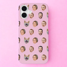 Cadeau de famille avec photo de visage personnalis