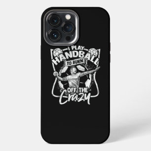 Etui iPhone 13 Pro Max Cadeau de handball pour entraîneur Gardien de but