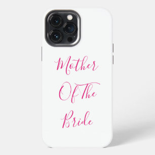 Etui iPhone 13 Pro Max Cadeau de la mère de la mariée Faveur de mariage r