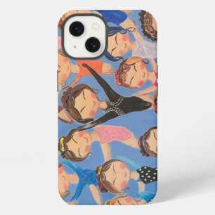 Etui iPhone 13 Cadeau de motif coloré de gymnastique