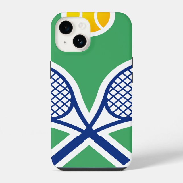 Coque iPhone Cadeau de tennis (Verso)