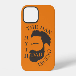 Coque iPhone 12 Cadeau d'hommage au père légendaire L'homme Mythe