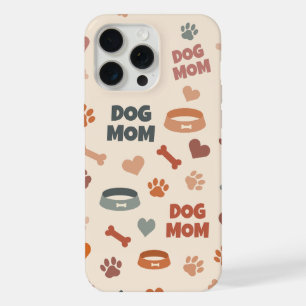 Coque iPhone 15 Pro Max Cadeau drôle de maman de chien